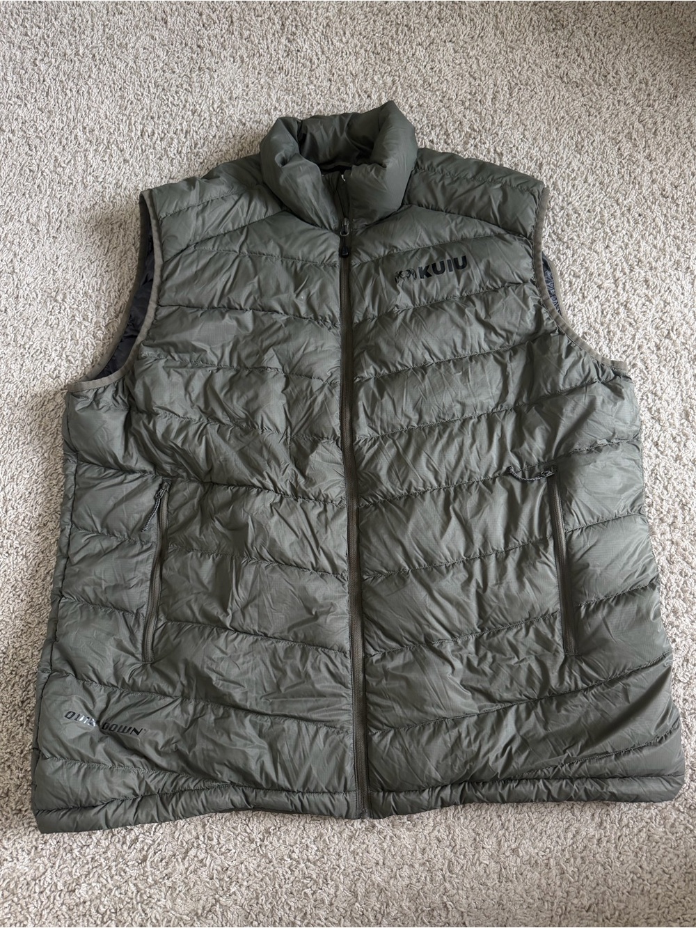 KUIU Super Down LT Puffer Zip Vest
